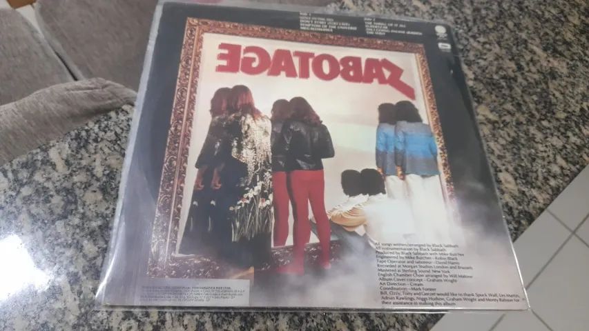 Lp Black Sabaath - Sabotage - 1986 - Foto 2