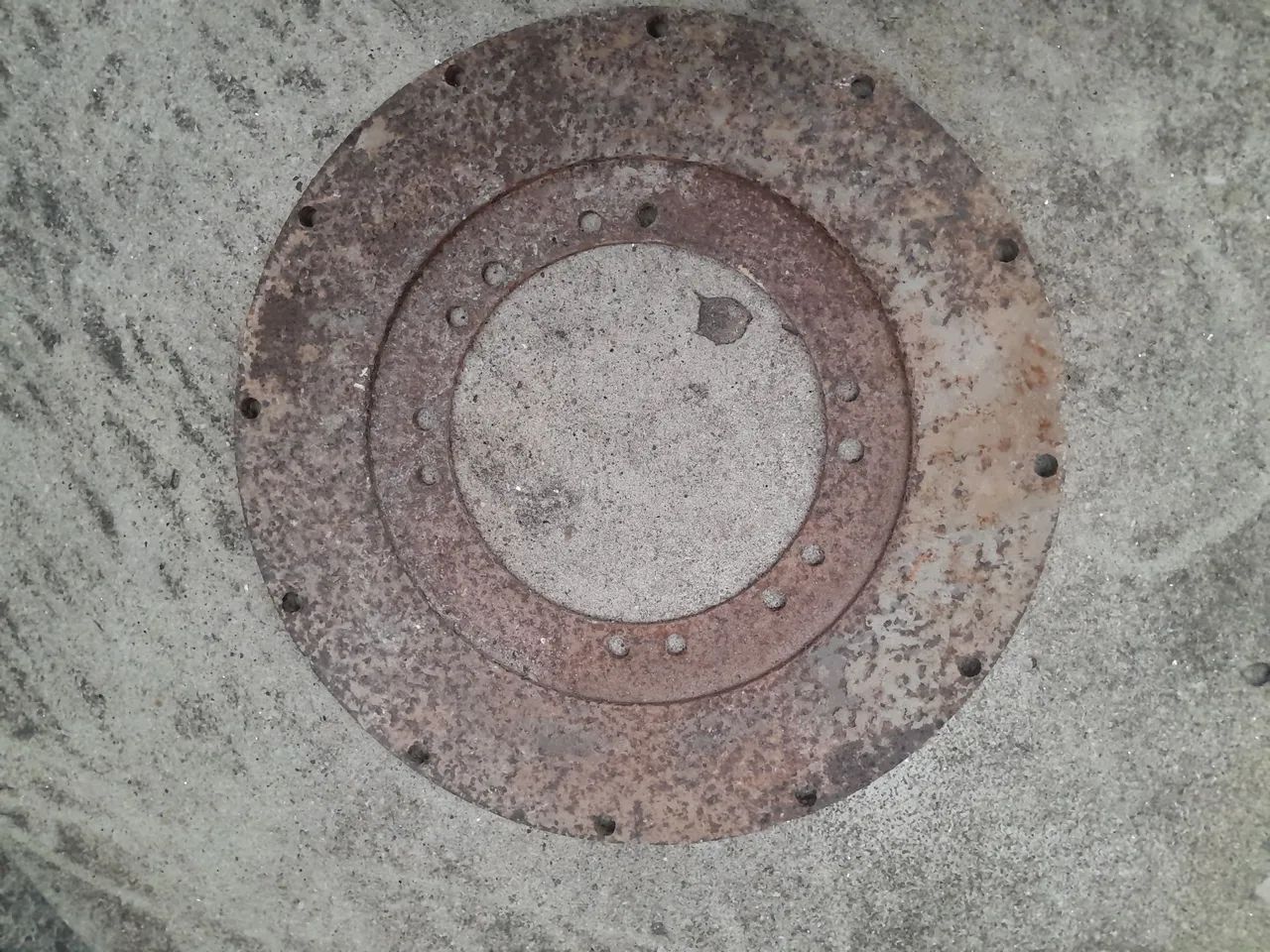 Flange marítimo motor Mercedes OM352 - Foto 2