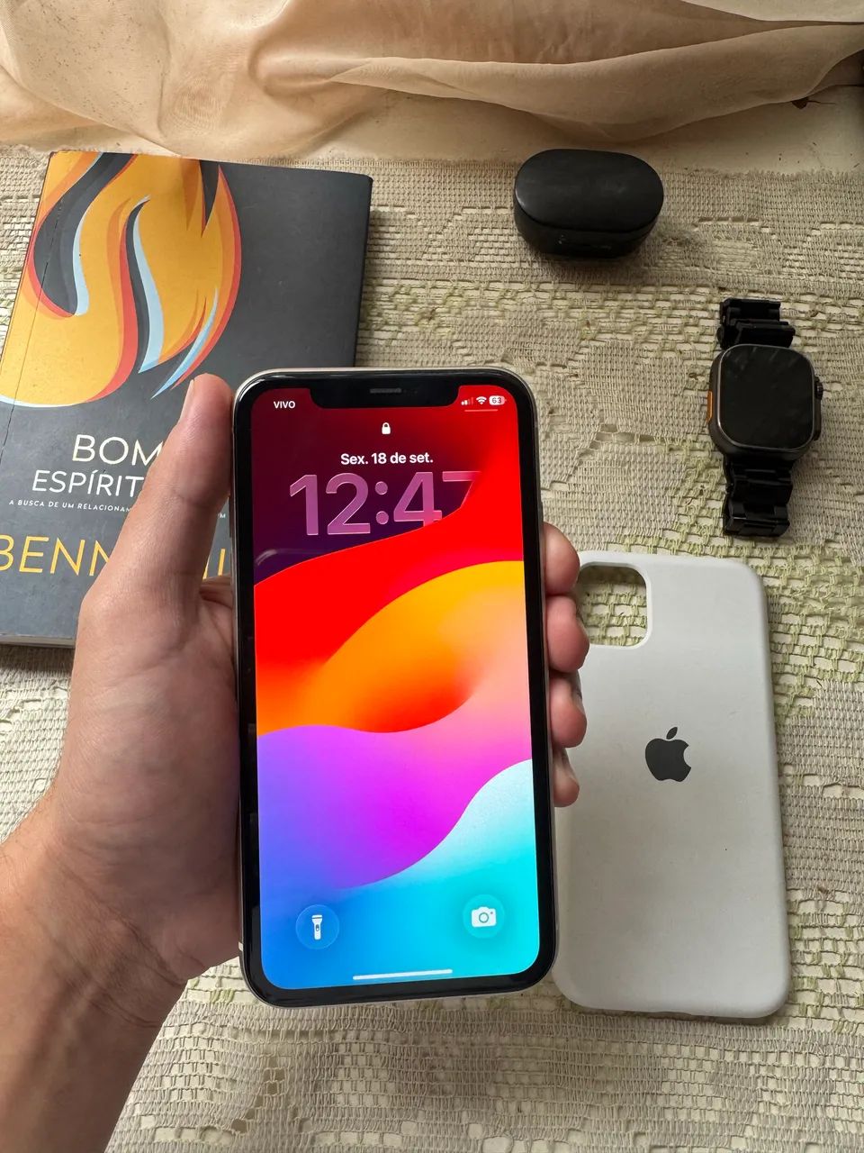 Vendo iPhone 11 de 128gb em excelente estado - Foto 2