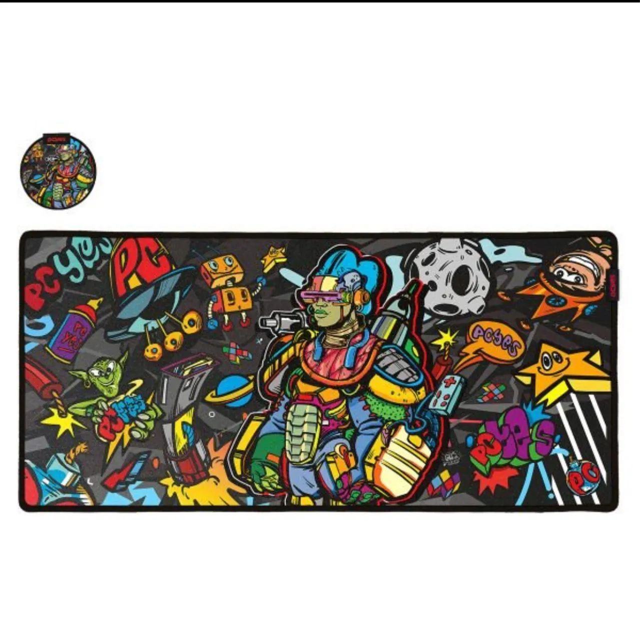 Mouse Pad gamer PCyes 90X40cm? - Foto 3