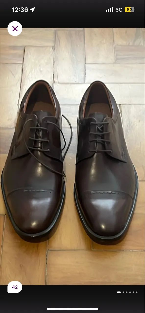 vendo sapato CNS em couro