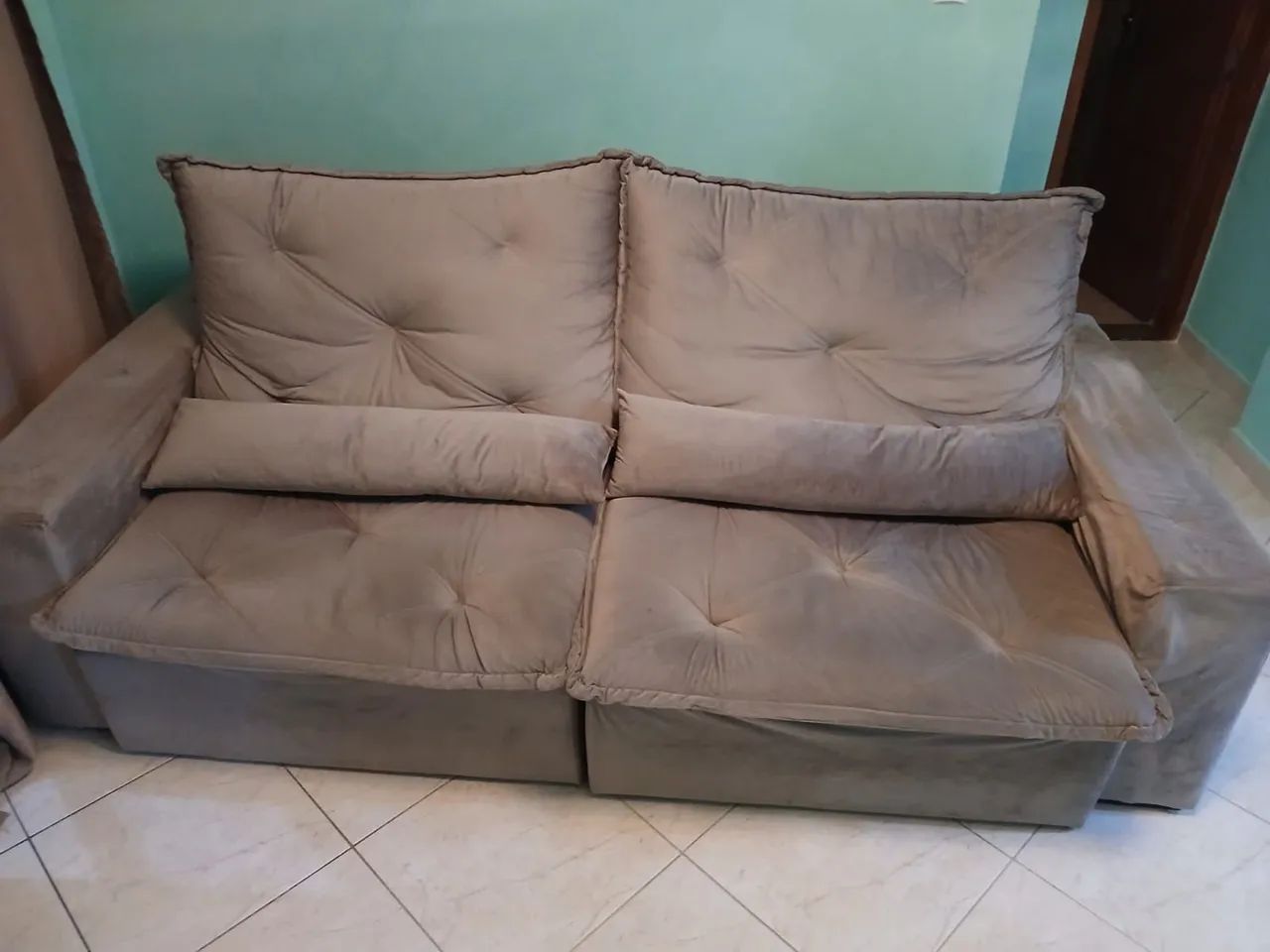 Sofá retrátil de 2,50