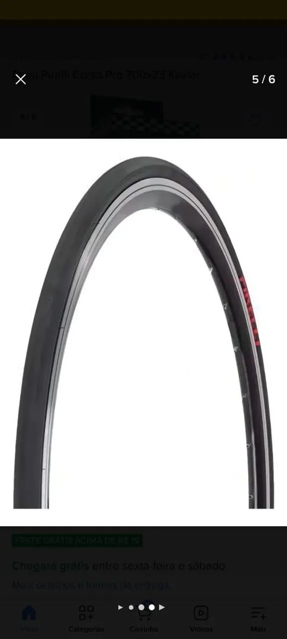 Vendo três pneus CORSAPRO DA PIRELLI  - Foto 2