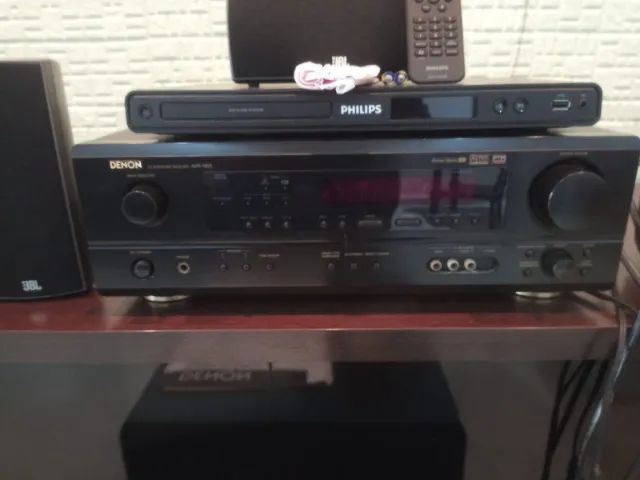 Receiver Denon AVR-1603/683 com Caixas 5.1 JBL - Foto 3