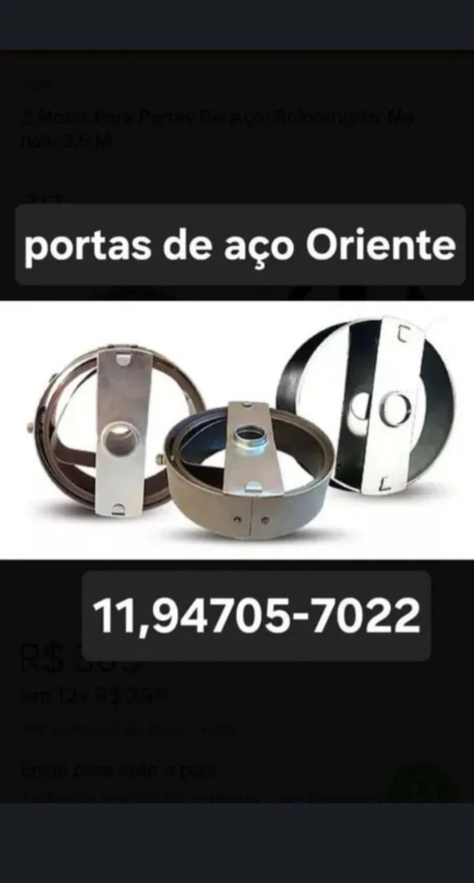 Molas para porta de aço de enrolar 9*4705:7022