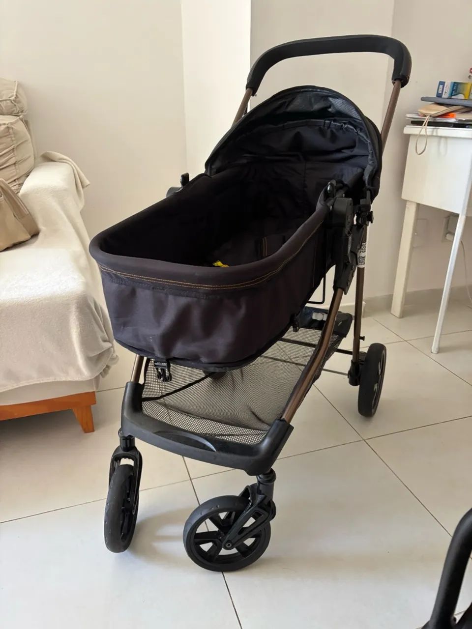 Carrinho + bebê conforto - Foto 3
