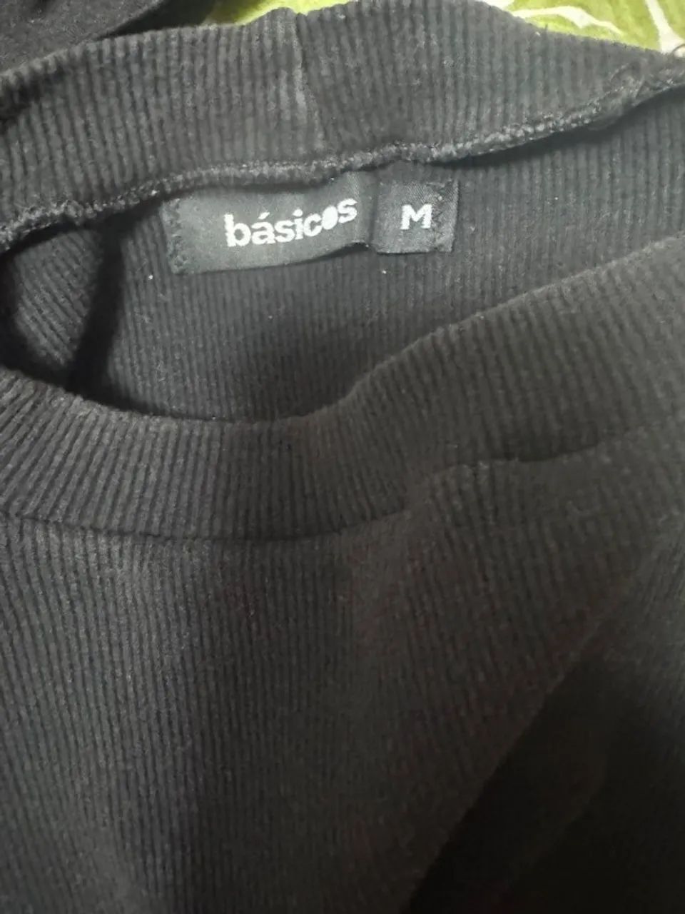 cropped basics preto m - Foto 2