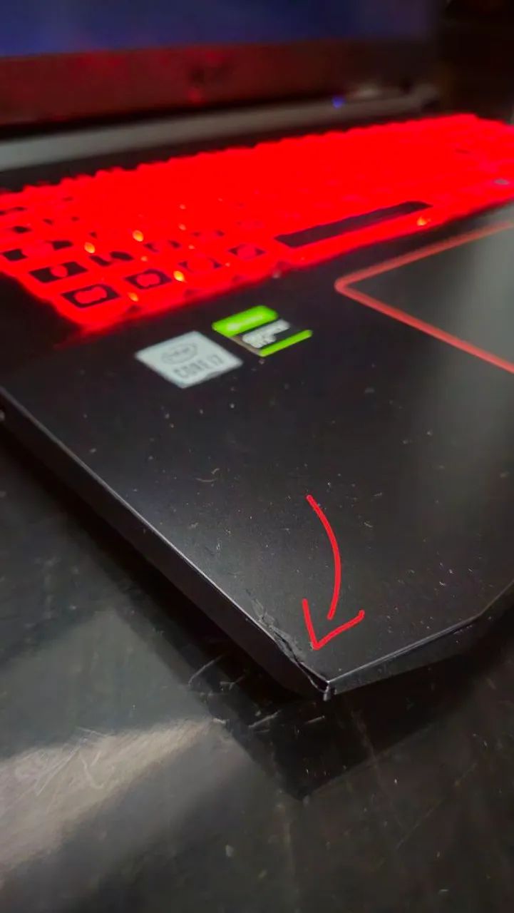 Notebook Acer Nitro 5 17,3? GTX 1650 | 32 GB RAM | SSD 2 TB - Foto 3