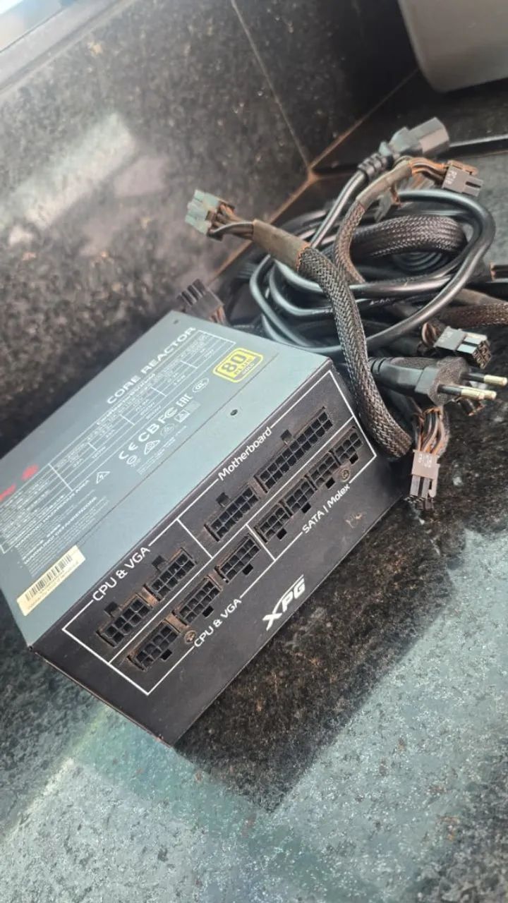 Fonte de Alimentação para PC XPG Core Reactor 850W Gold - Foto 2