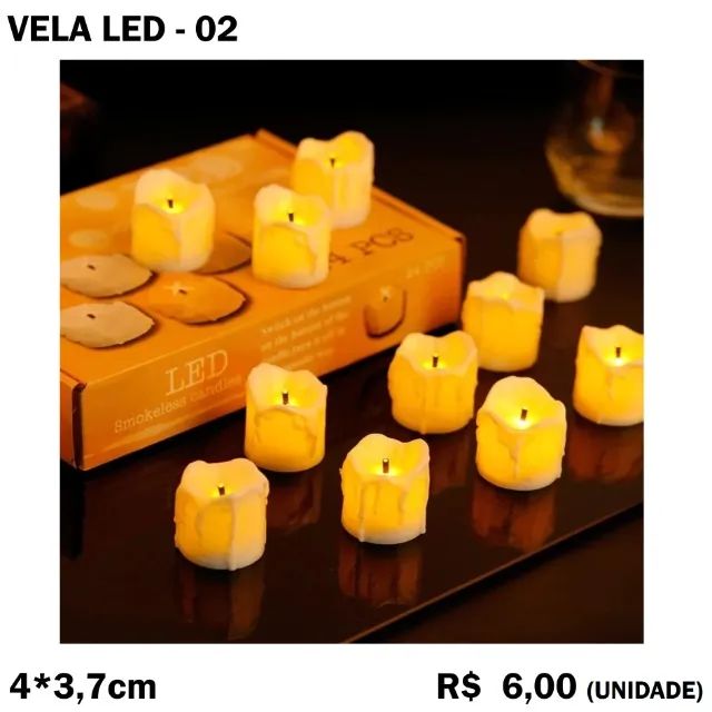 Vela Led Decorativa - Foto 2