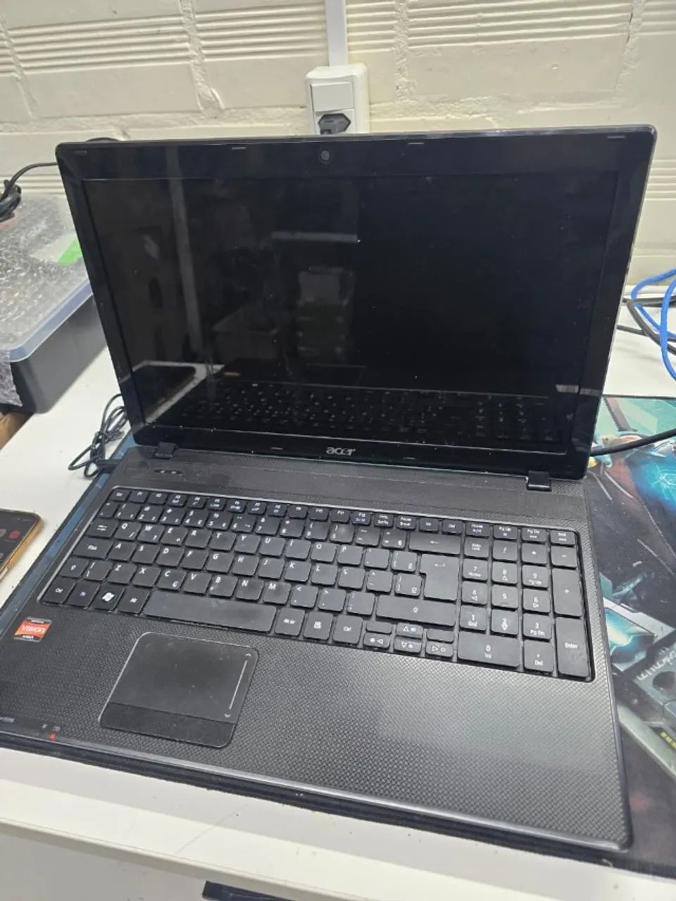 Notebook Acer Aspire AMD Triple Core, 4gb, HD - Foto 2