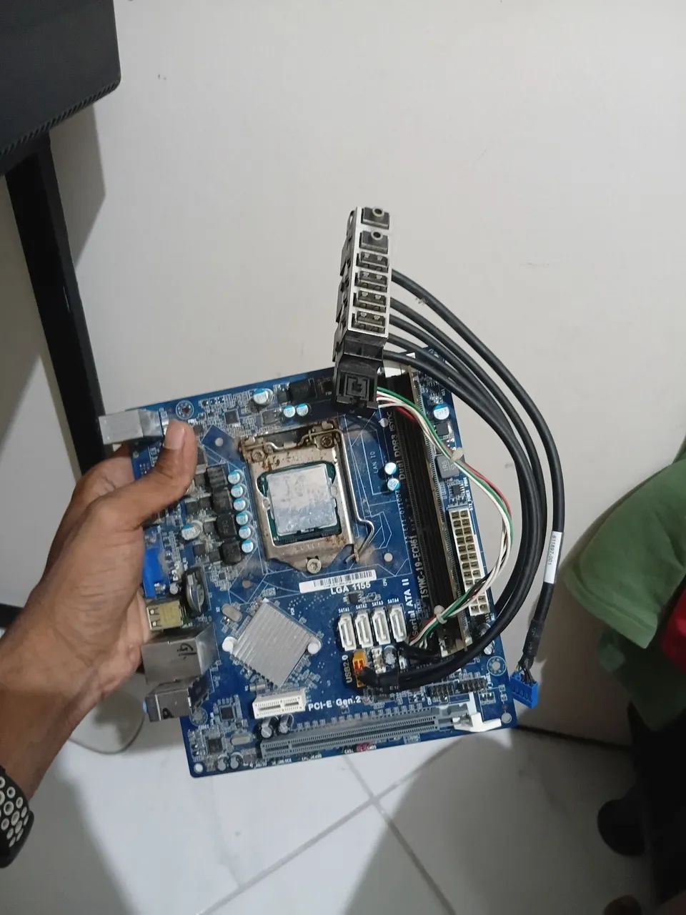 Placa mãe 1155/pentium g2030
