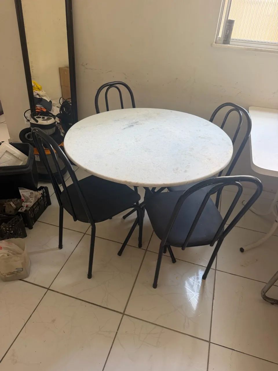 Mesa com pedra de marmore  - Foto 4