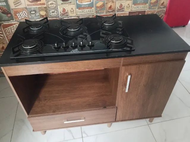 Jogão e armário  - Foto 3