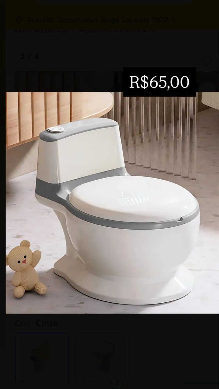 vaso infantil 