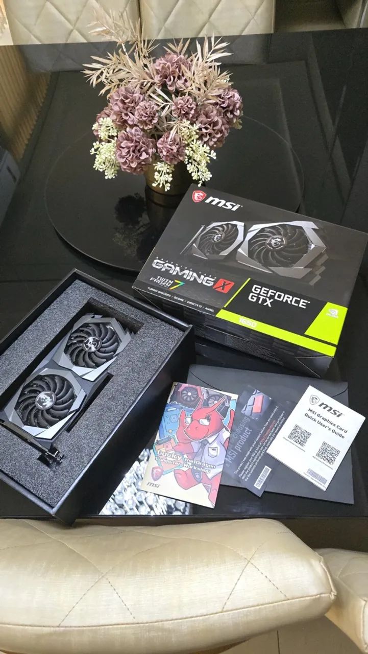 Placa de vídeo Gtx 1650 msi