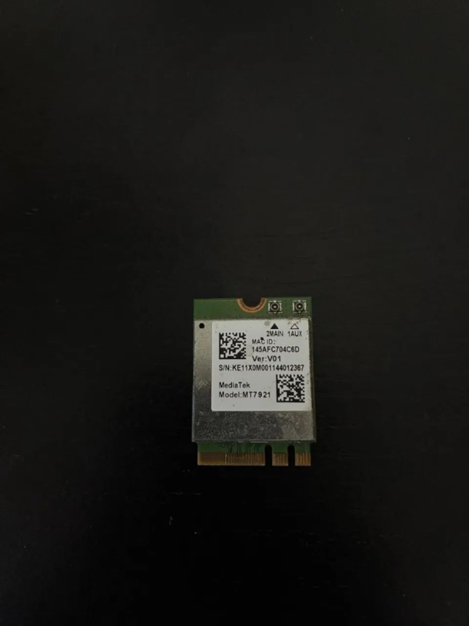 Placa Rede M2 Mediatek Mt7921 Wifi6 Acer Nitro 5 An515-45