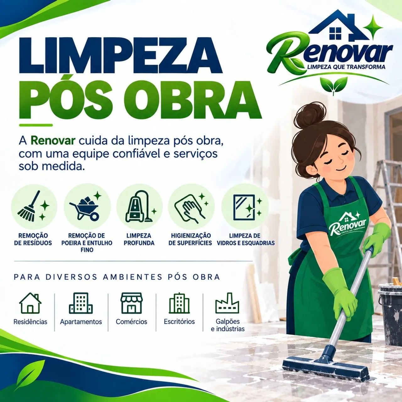 Faxinas e soluções em Limpeza - Renovar  - Foto 5