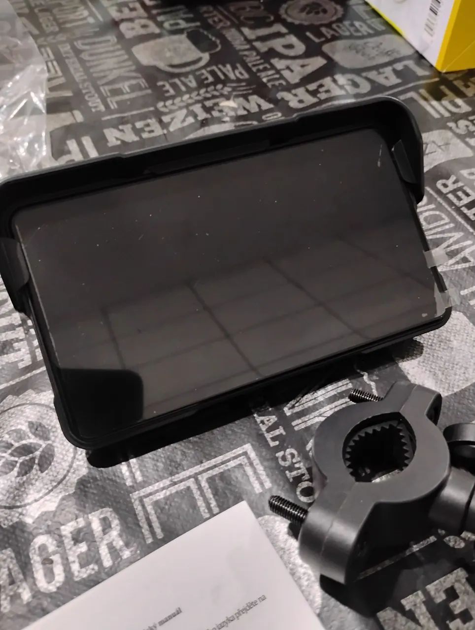 Central Multimídia 5" para Moto com Apple CarPlay e Android Auto Sem Fio (IP67) - Nova - Foto 2