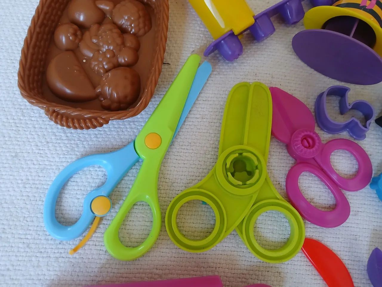 Kit brinquedo usado para massinha de modelar  - Foto 5