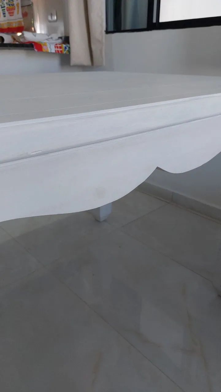 Mesa de Jantar na  Cor "Branca" - Foto 5