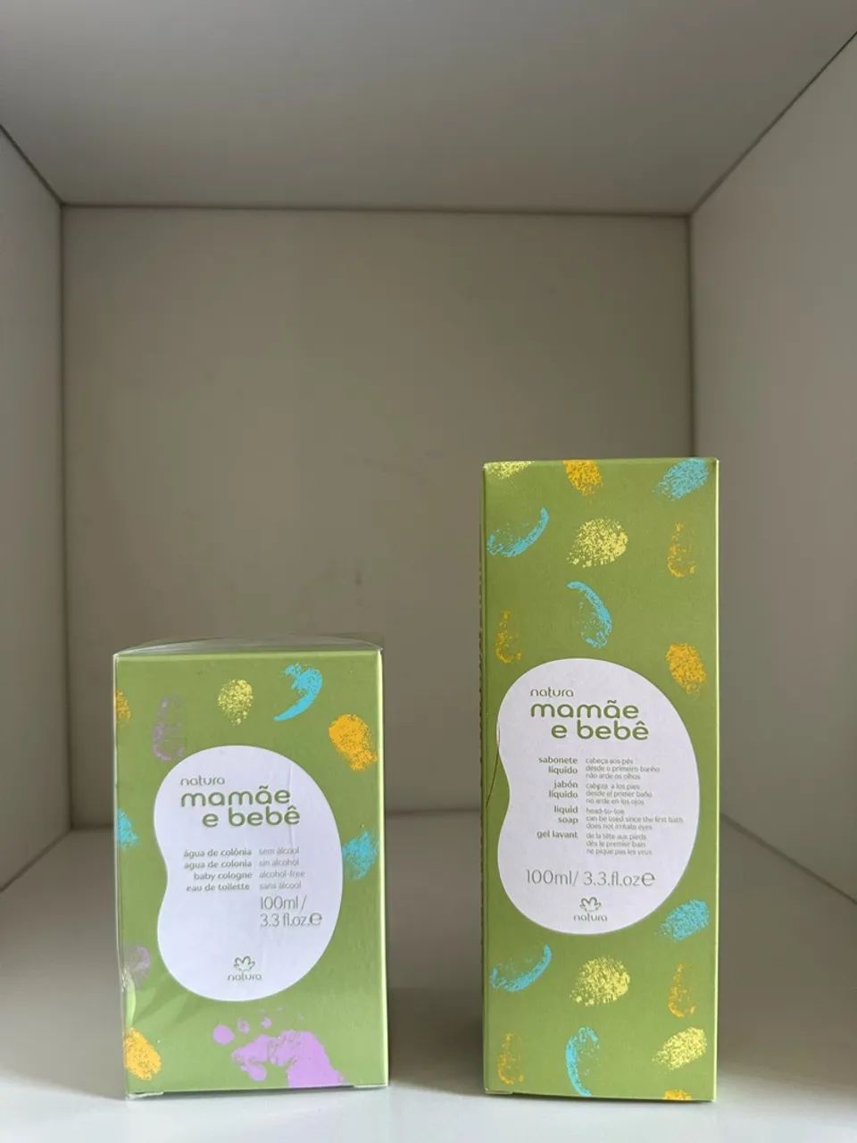 Mamãe bebê kit com sabonete liquido - Foto 2
