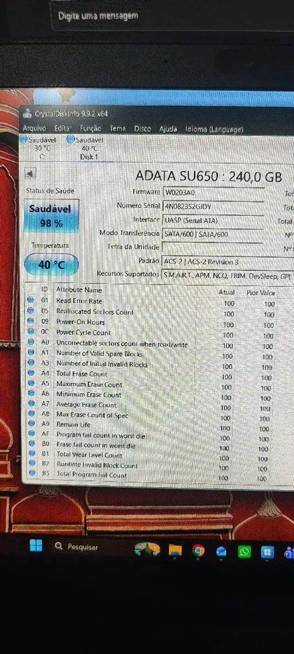 3 SSDs ADATA 256/240gb - Foto 3