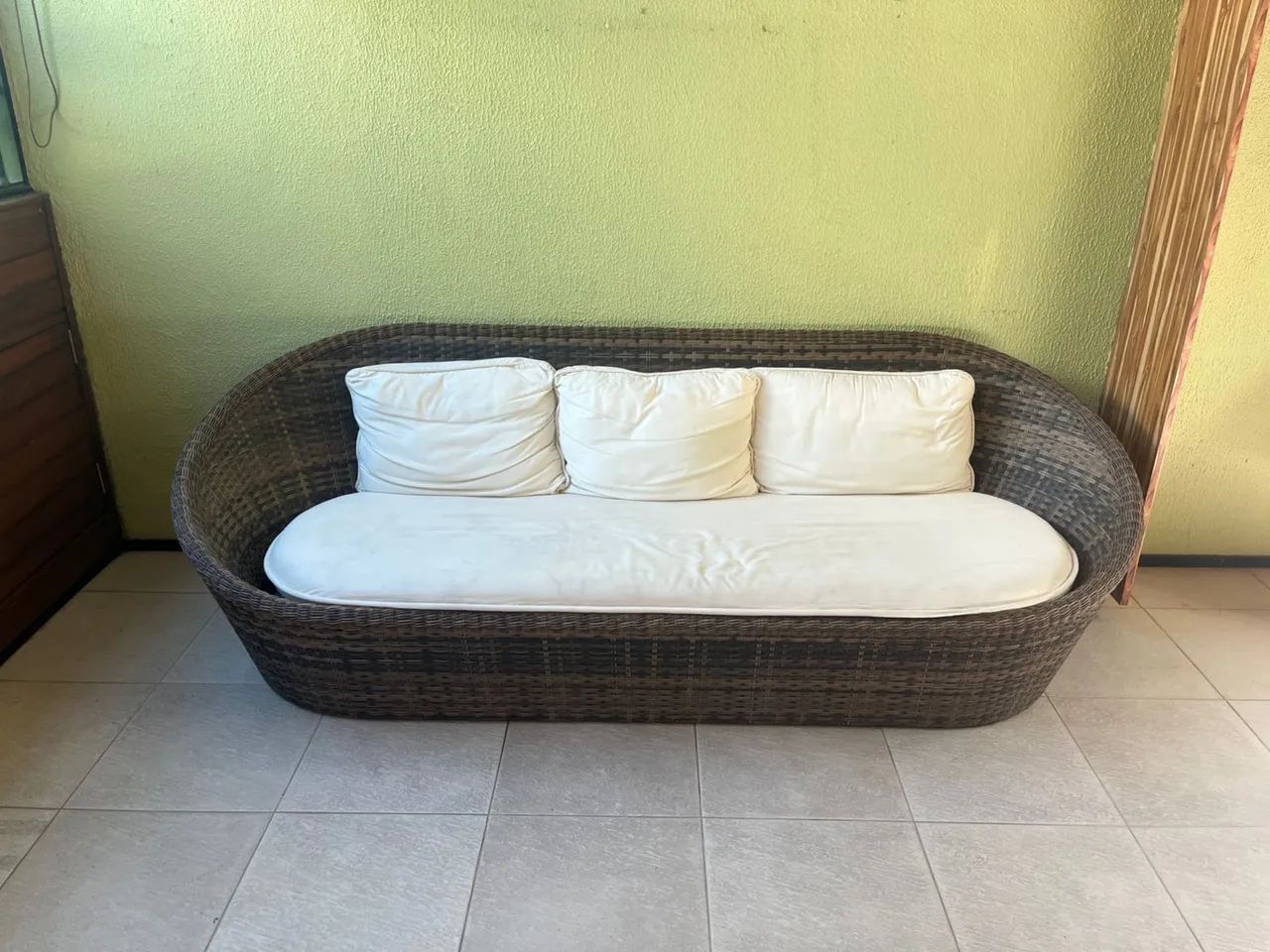 Sofá para Varanda ou área externa de 3 lugares  - Foto 2