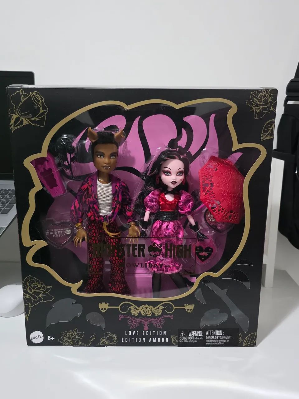 Monster high two pack howliday Draculaura e Clawd LACRADOS 