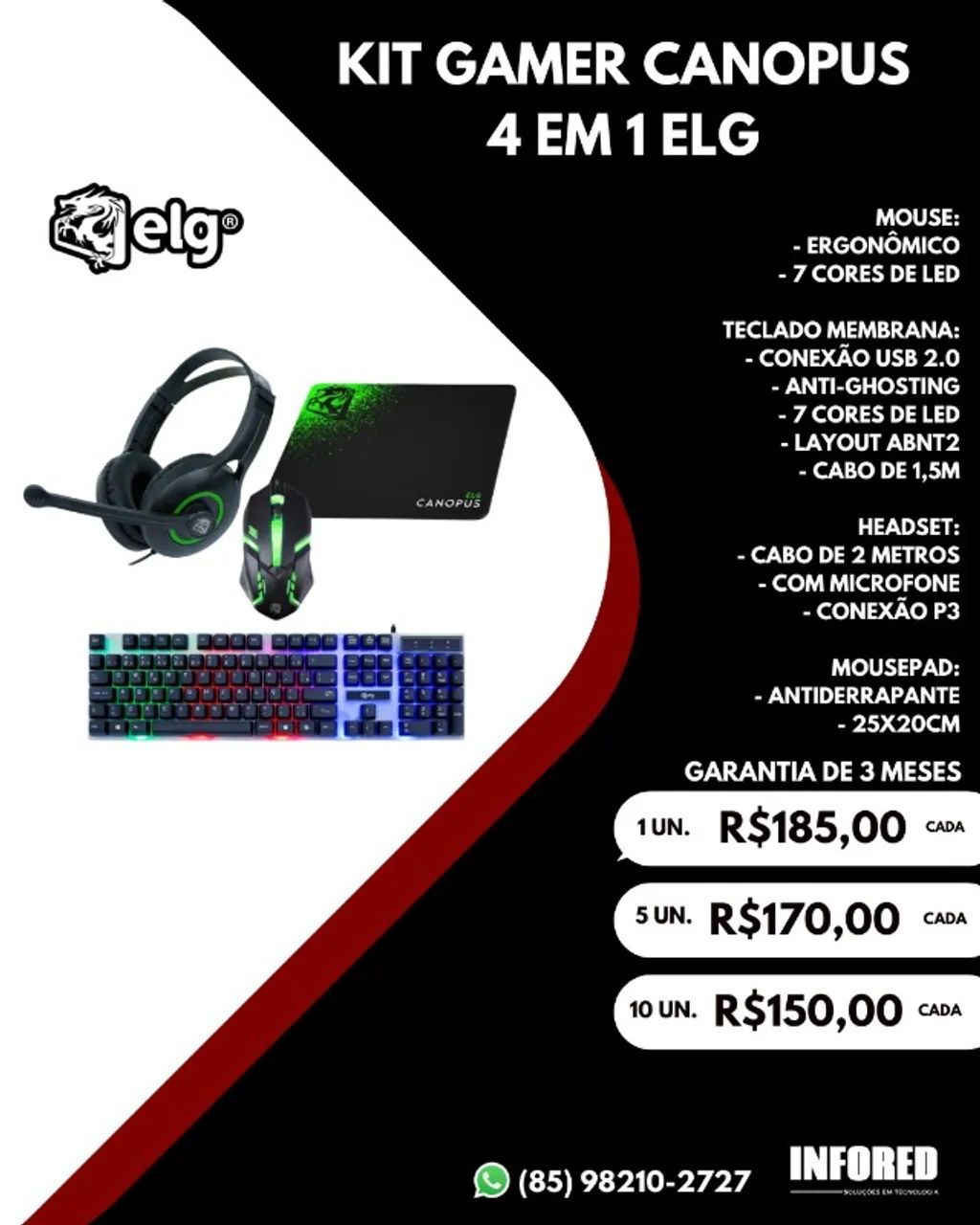 Kits Gamer em Destaque - Foto 3