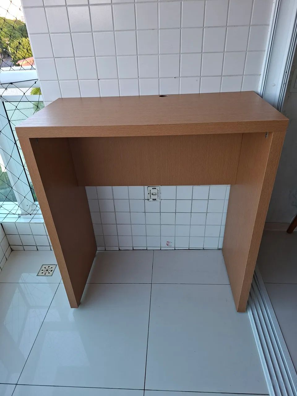 Mesa/Bancada alta em madeira