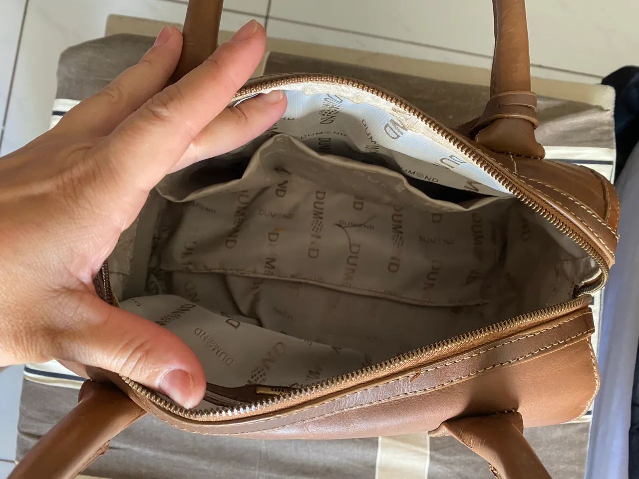 Bolsa couro Dumont - Foto 3
