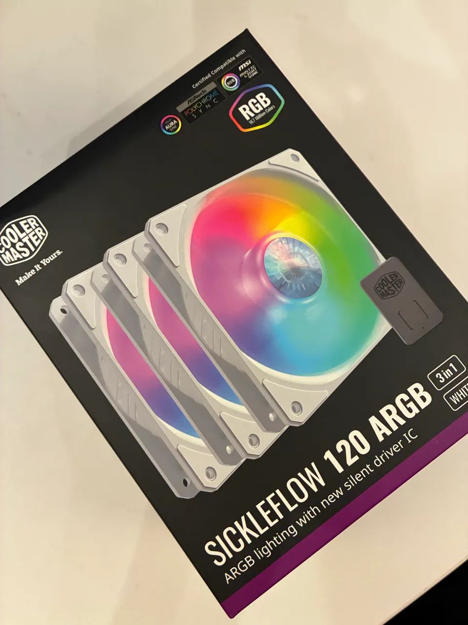 Kit fans Cooler Master argb