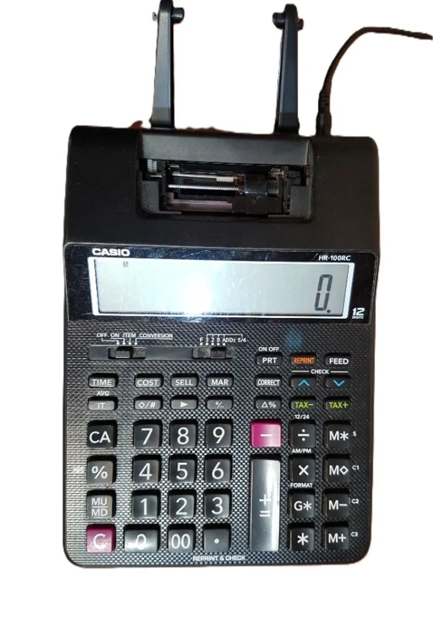 Calculadora CASIO HR-100RC - Foto 3