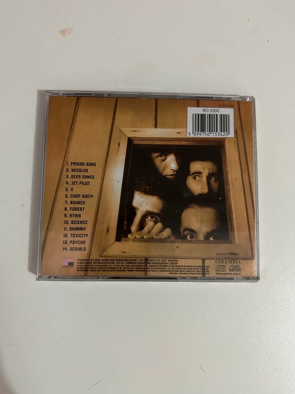 CD System of a Down - Toxicity (2001)65675294130177121