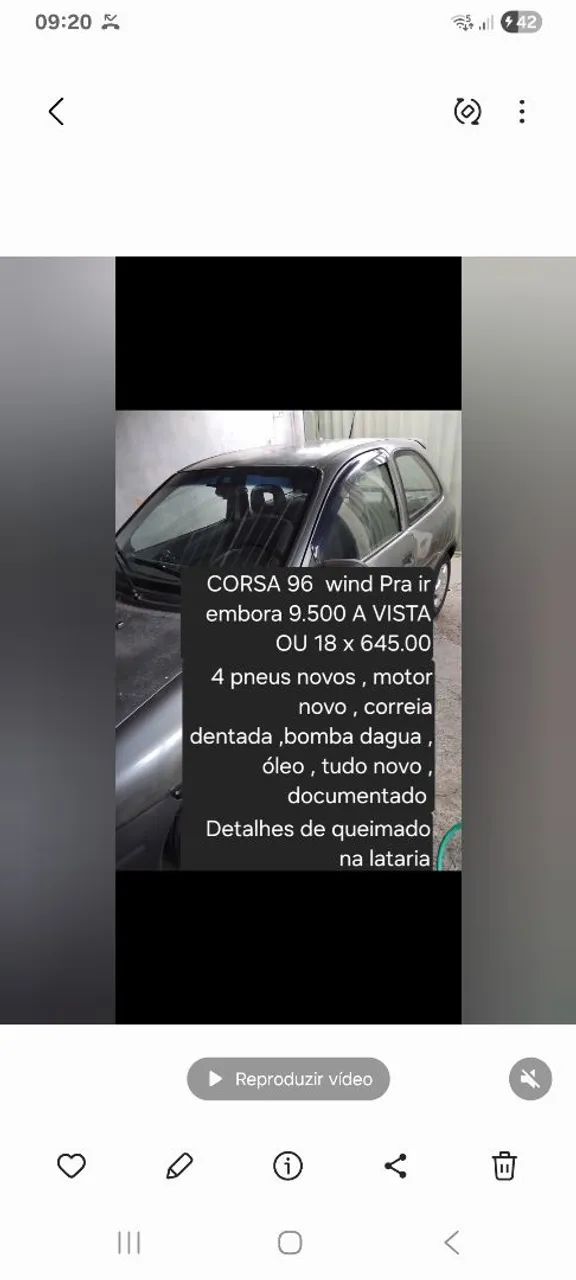 Chevrolet Corsa Wind 1.0 MPFI / EFI 2P 1996