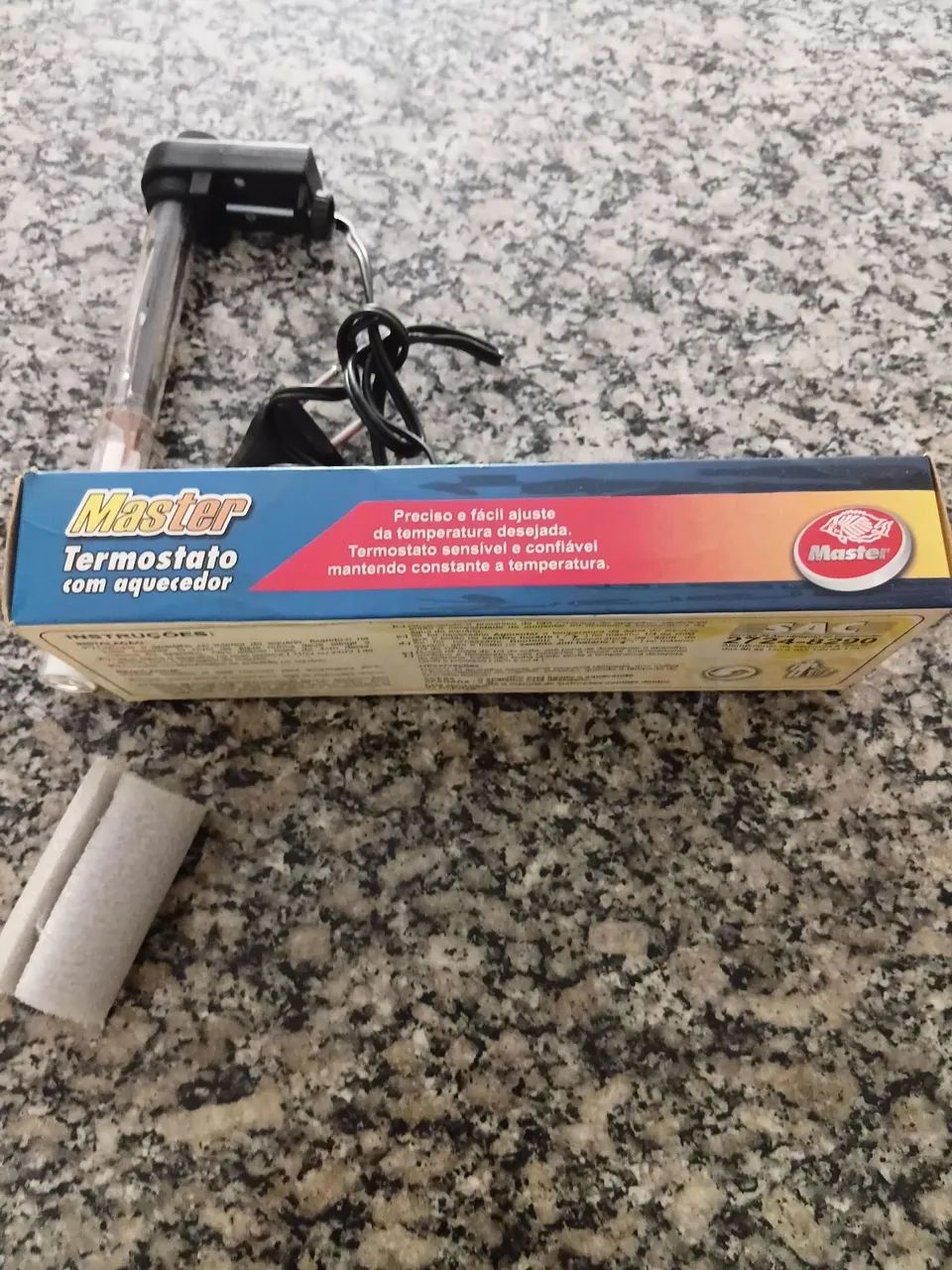 Termostato com aquecedor para aquário  - Foto 2