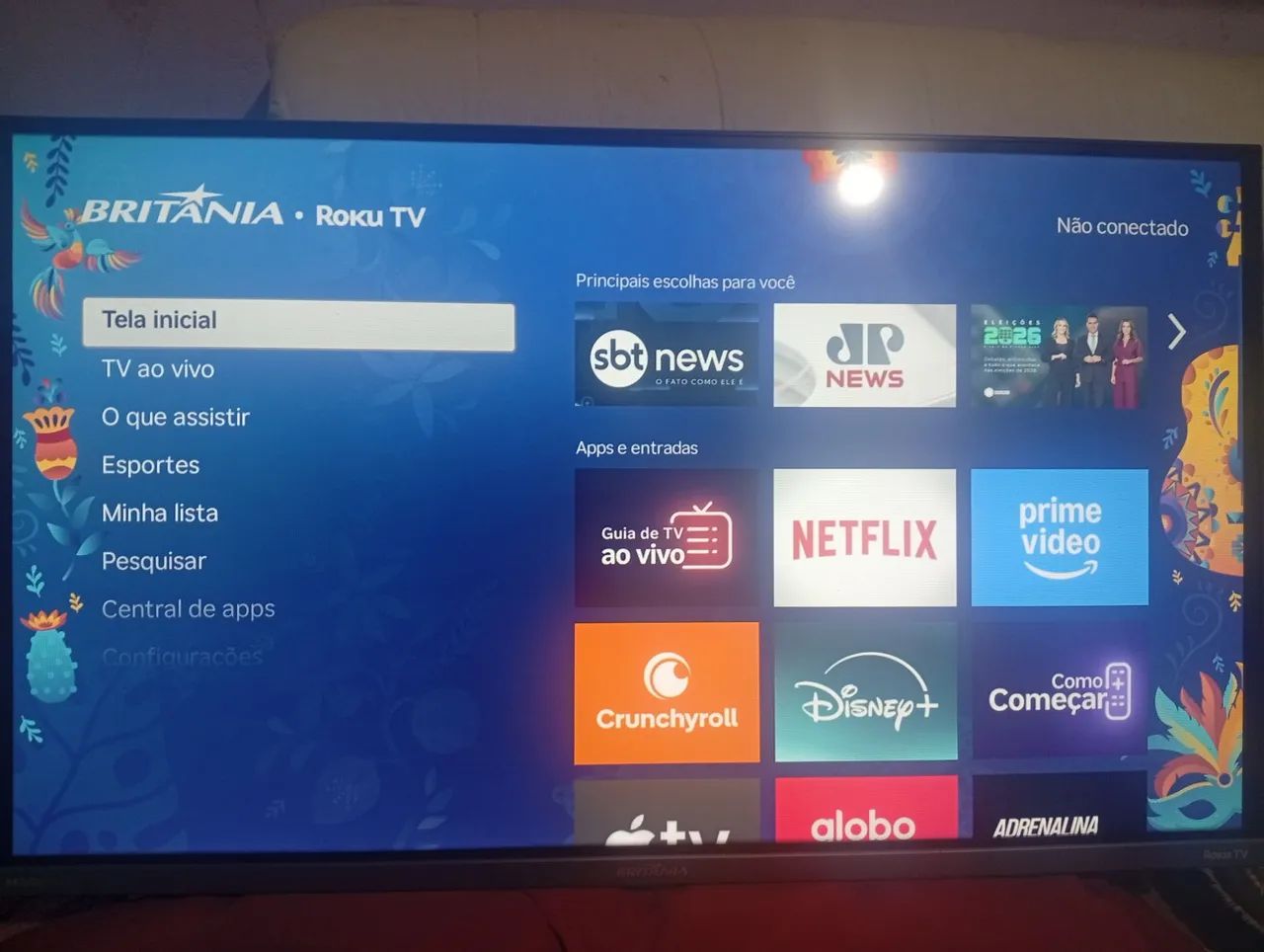 Tv 32 polegadas semi nova 
