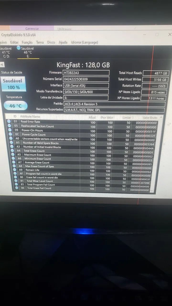 SSD 128 gb king fast 100% - Foto 3