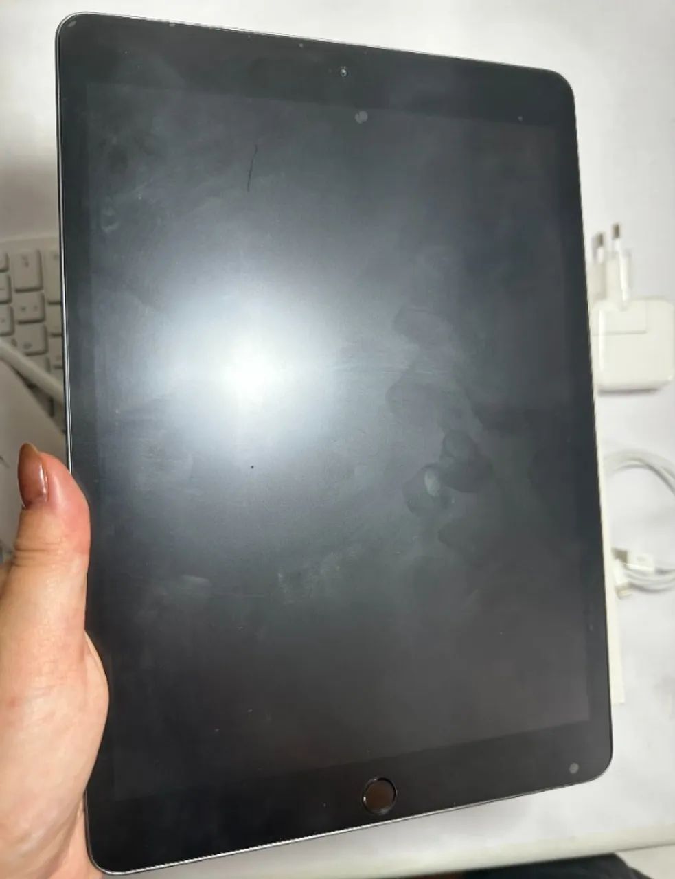  iPad 7 32GB + Kit Completo - Perfeito Estado - Envio OLX Pay - Faço Troca e Parcelo 18x  - Foto 4