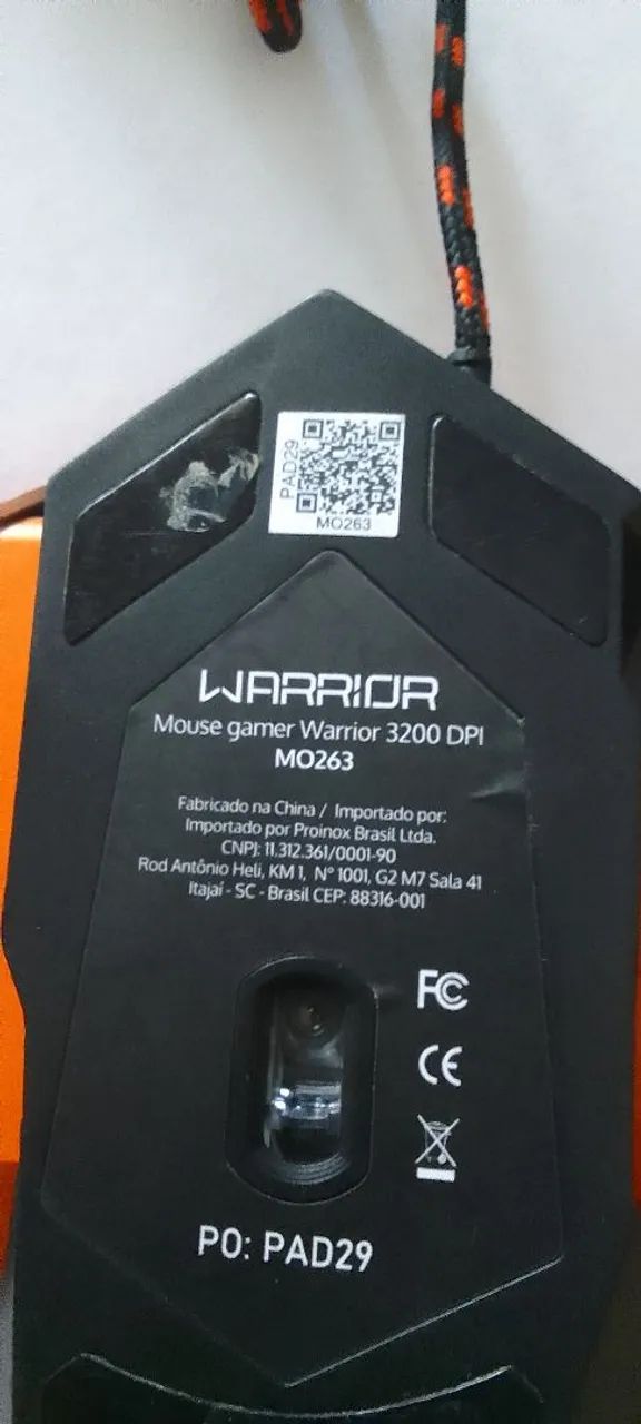 Mouse Gamer Warrior 3200 DPI <br>MO263. - Foto 4