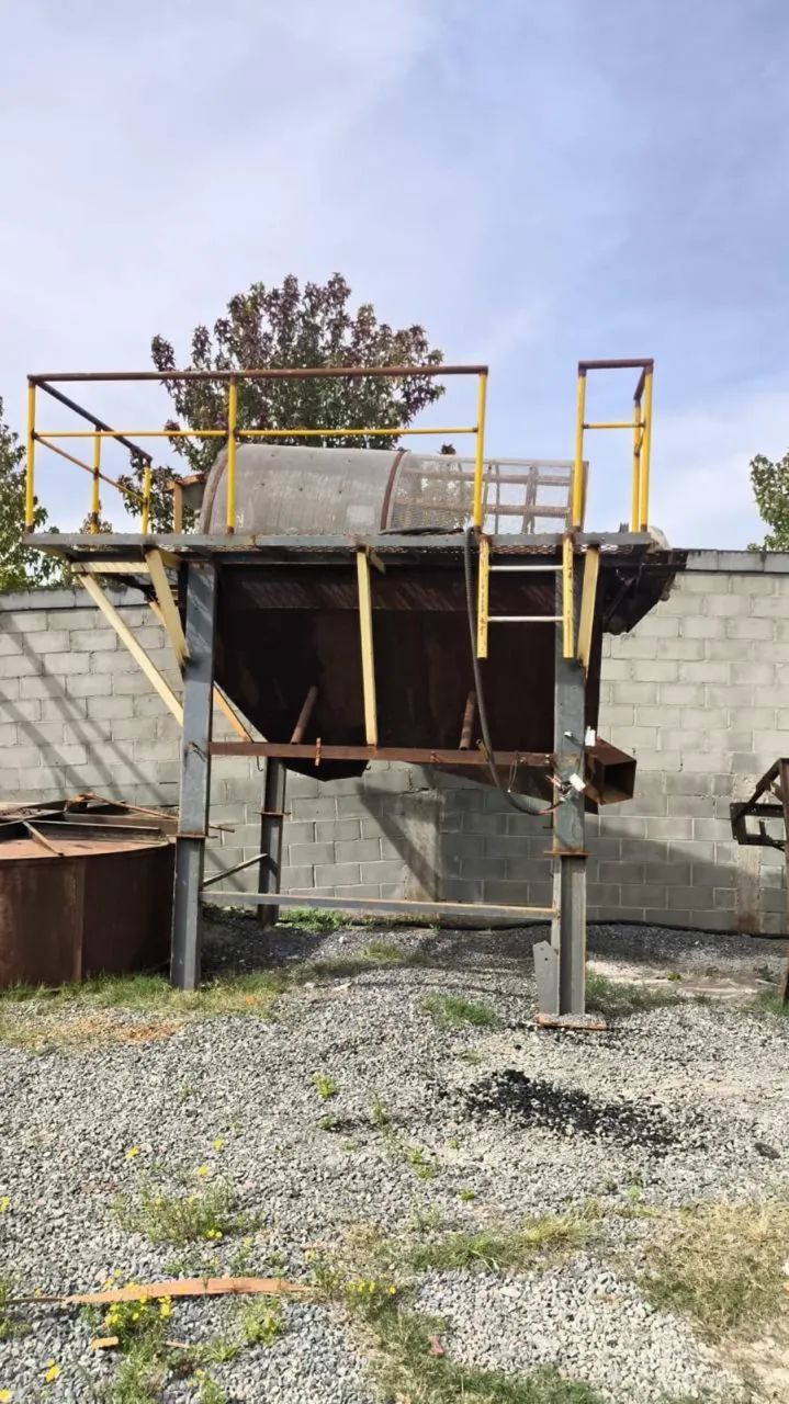Peneira rotativa para produtos  10 tons por hora 