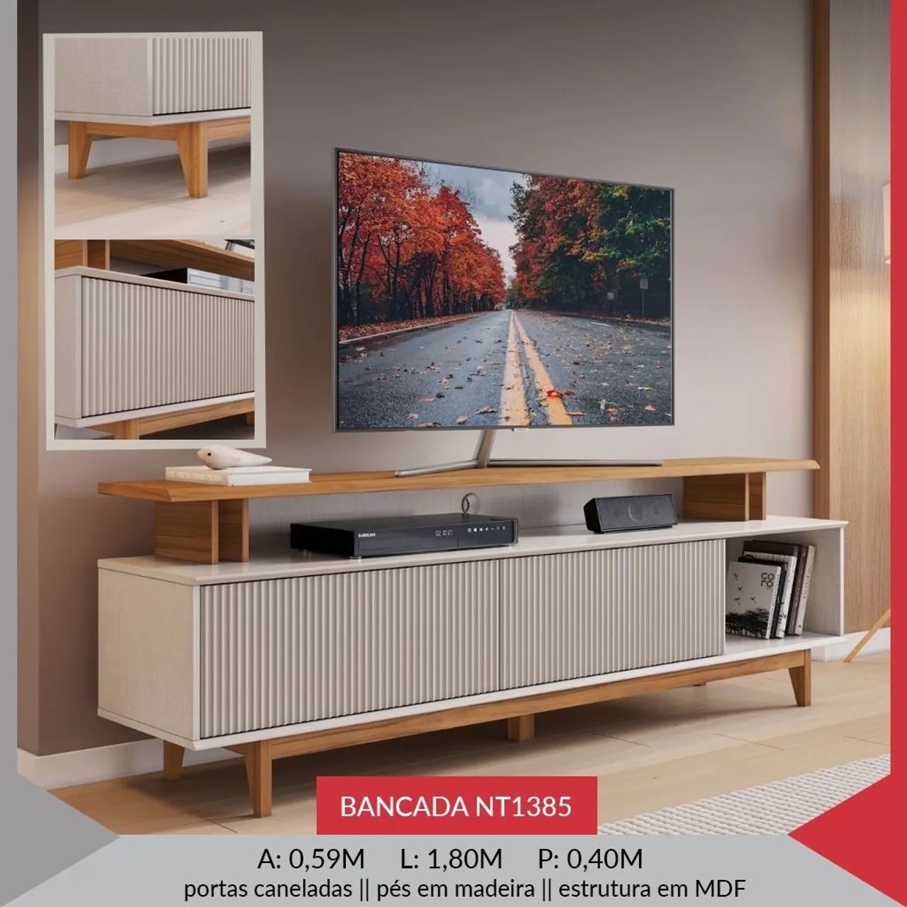 Rack Bancada 1,80