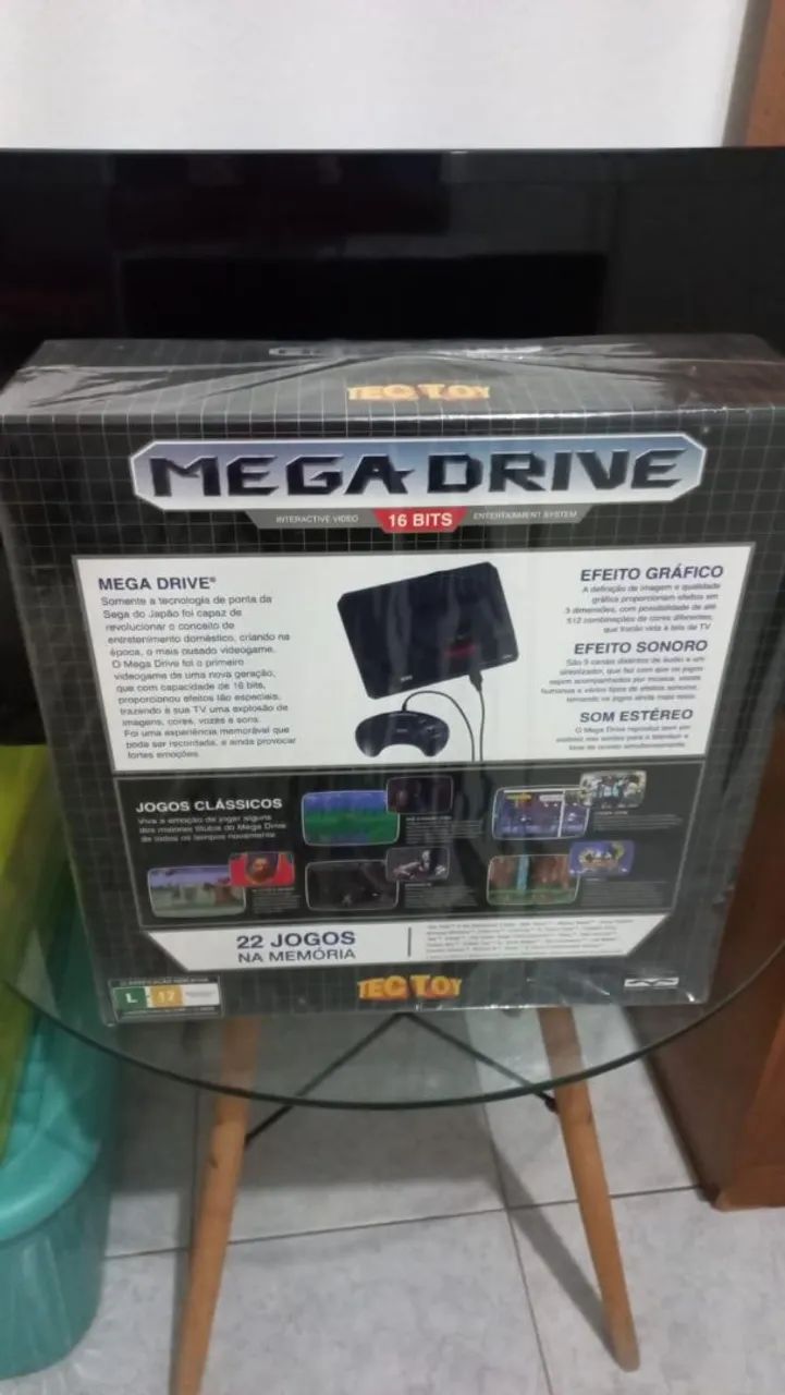 Mega Drive 2017 Tectoy Na caixa  - Foto 3