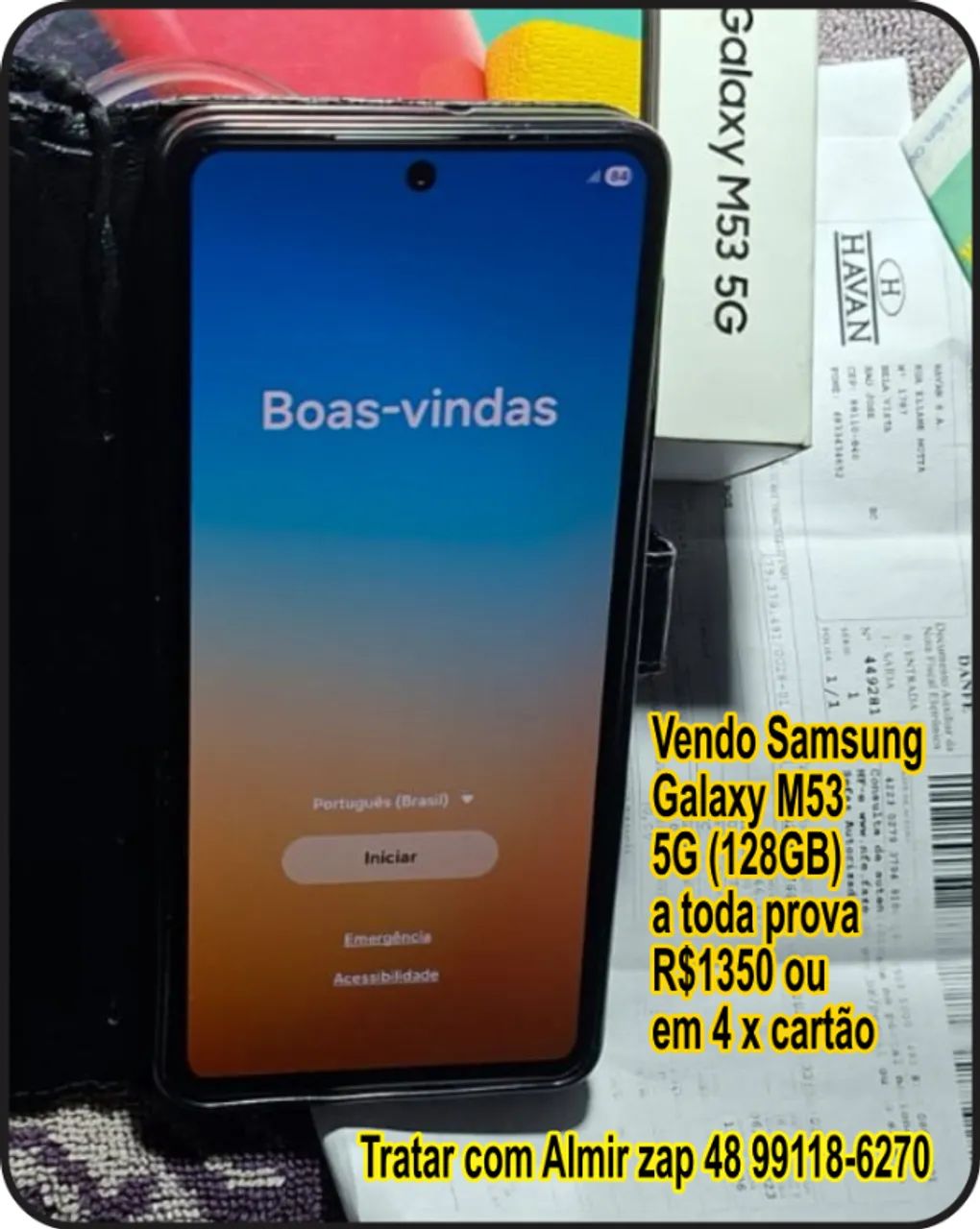 Vendo Celular Samsung Galaxy M53 (128GB) - Foto 4