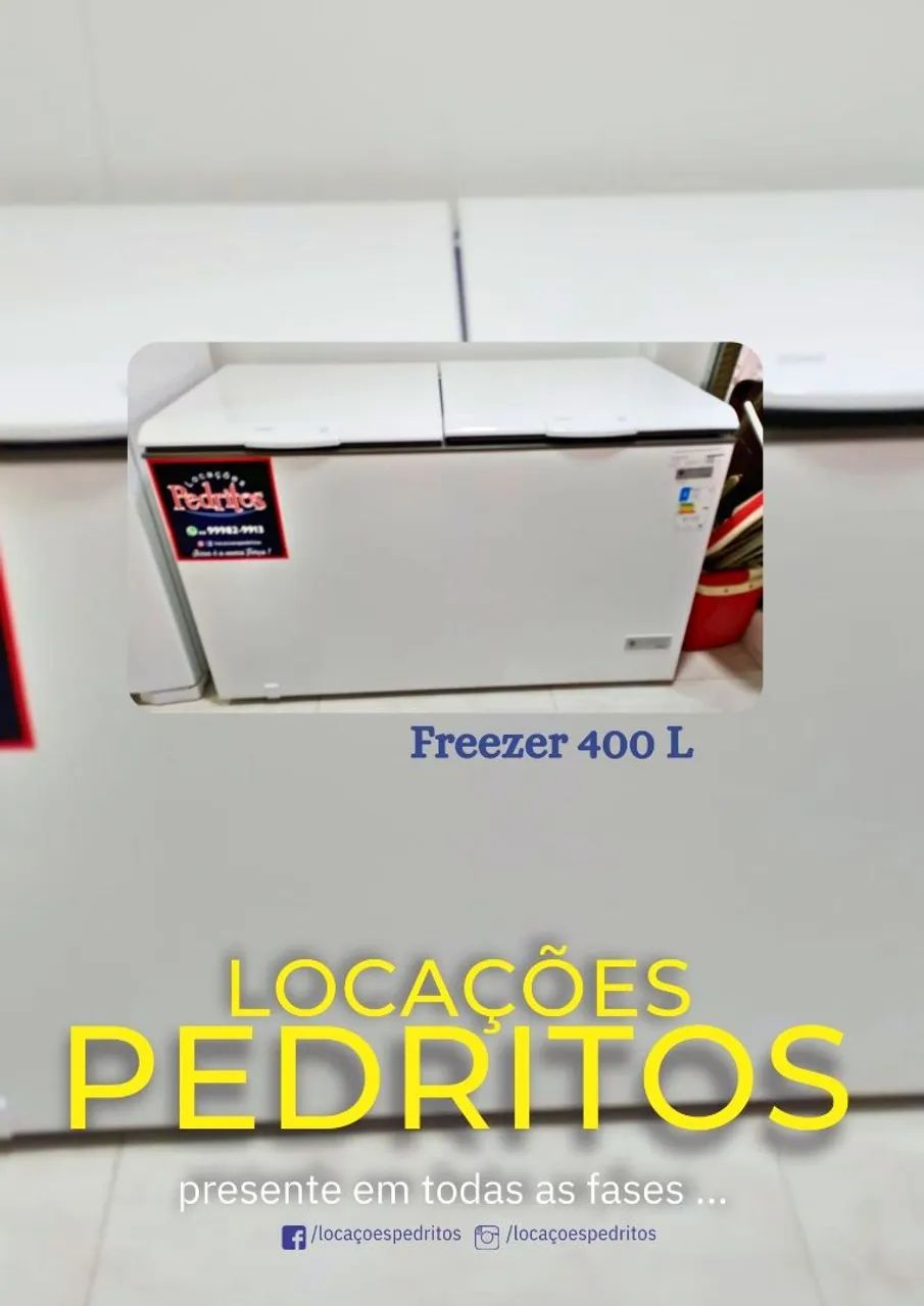 Locação de freezer,  cadeiras , mesas,  armário 