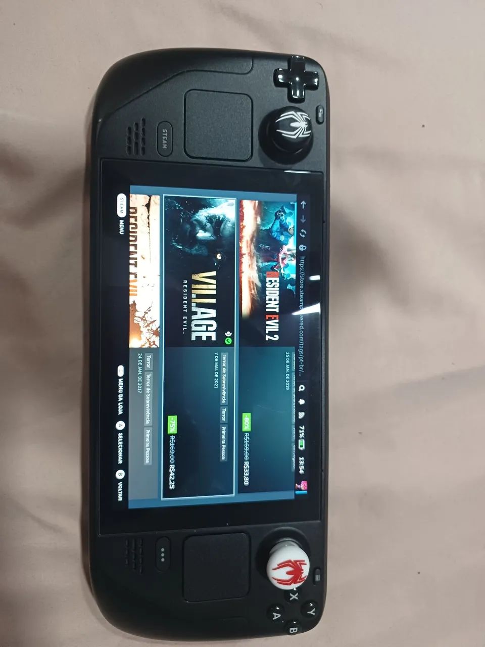 Steam deck LCD 