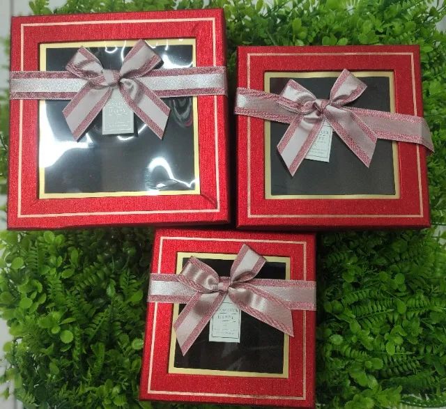 Kit com 3 Caixas de Presente - Foto 3