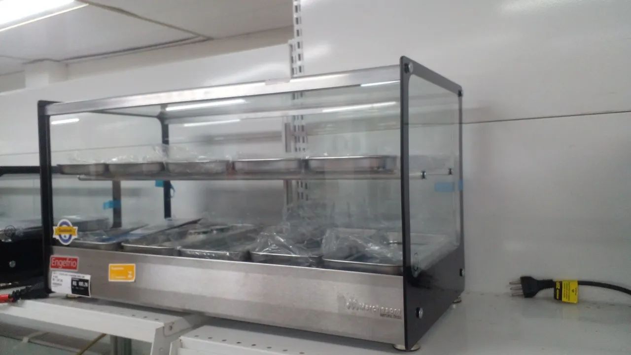 ESTUFA PARA SALGADOS COM 10 BANDEJAS DUPLA, NOVA, PROMOÇÃO!!! - Foto 2