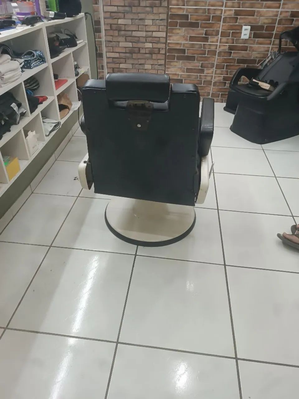 Cadeira barbeiro Ferrante - Foto 4